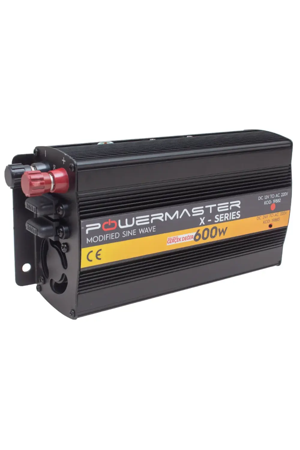 DXT POWERMASTER PWR600 24 TEK DİJİTAL EKRAN 24 VOLT 600 WATT MODI