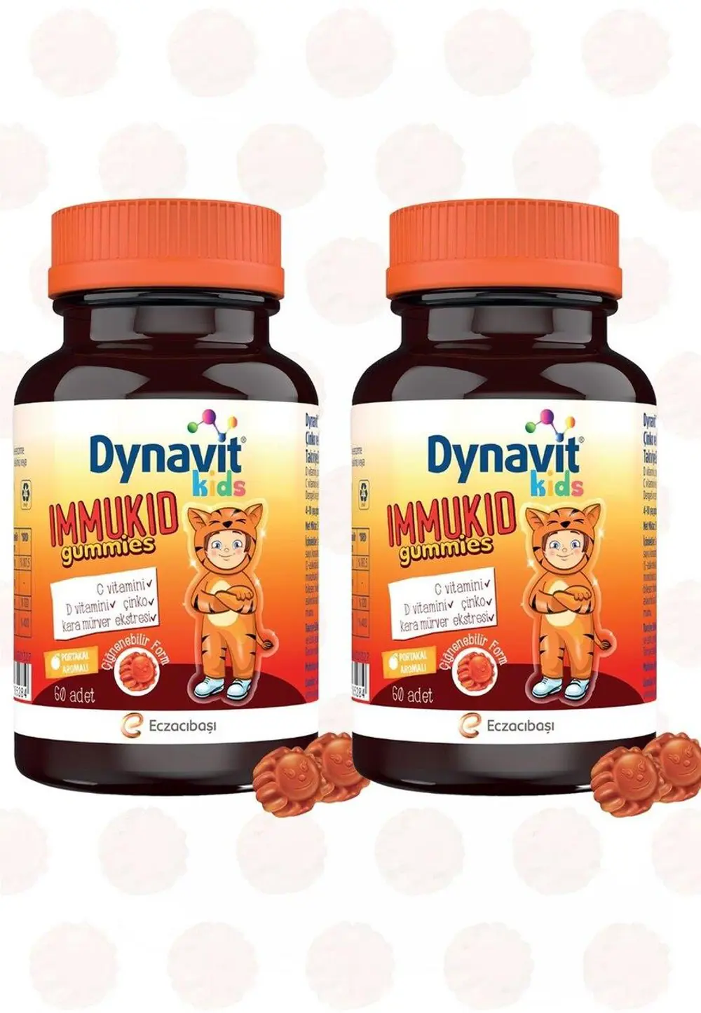 Dynavit Kids Immukid 2 x 60 Gummies Dynavit Kids Immukid 2 x 60 Gummies