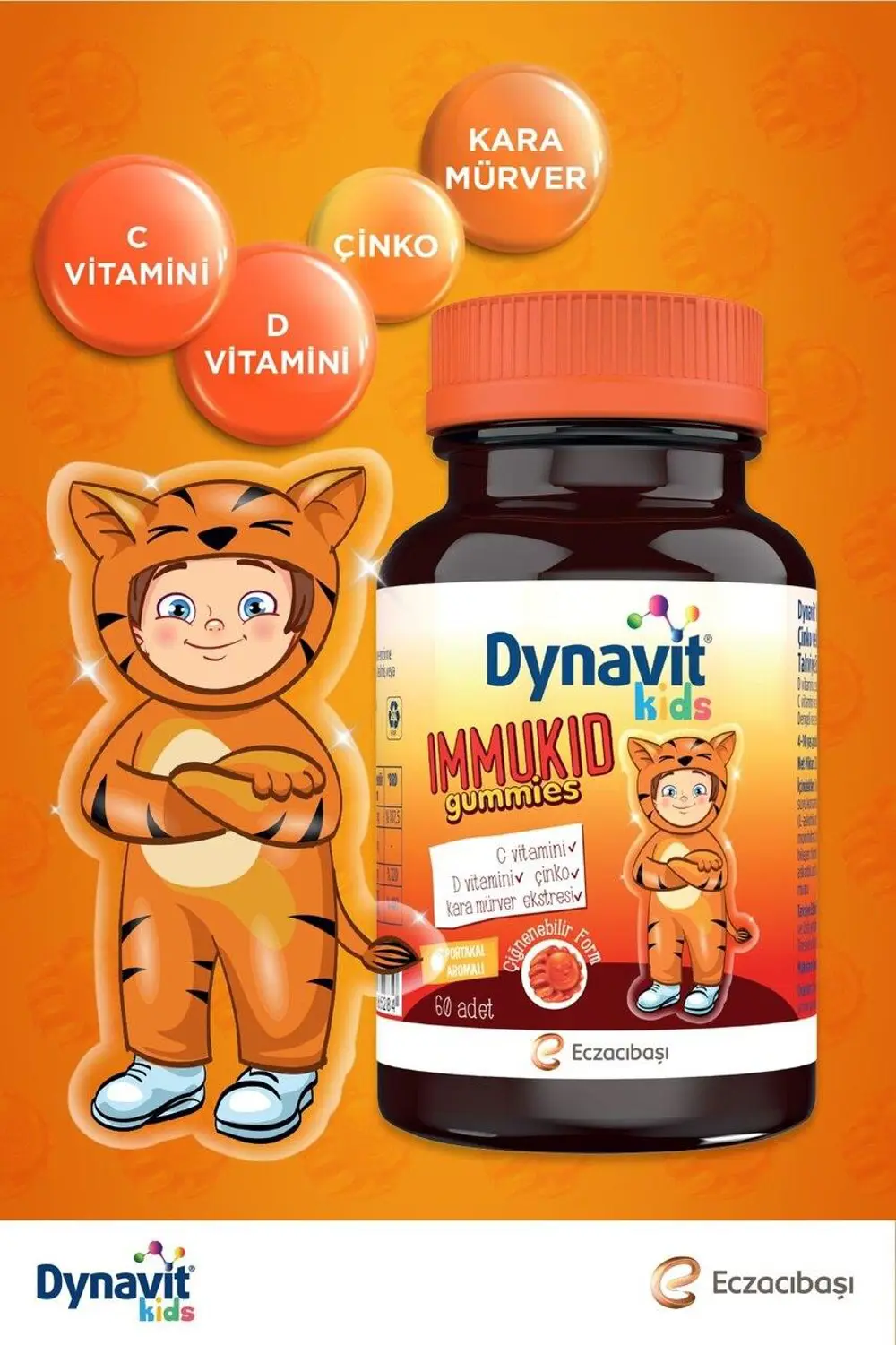 Dynavit Kids Immukid 2 x 60 Gummies Dynavit Kids Immukid 2 x 60 Gummies