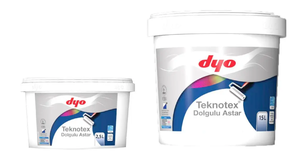 Dyo Teknotex Dolgulu Dış Cephe Astarı 15 Litre Beyaz Dyo Teknotex Dolgulu Dış Cephe Astarı 15 Litre Beyaz