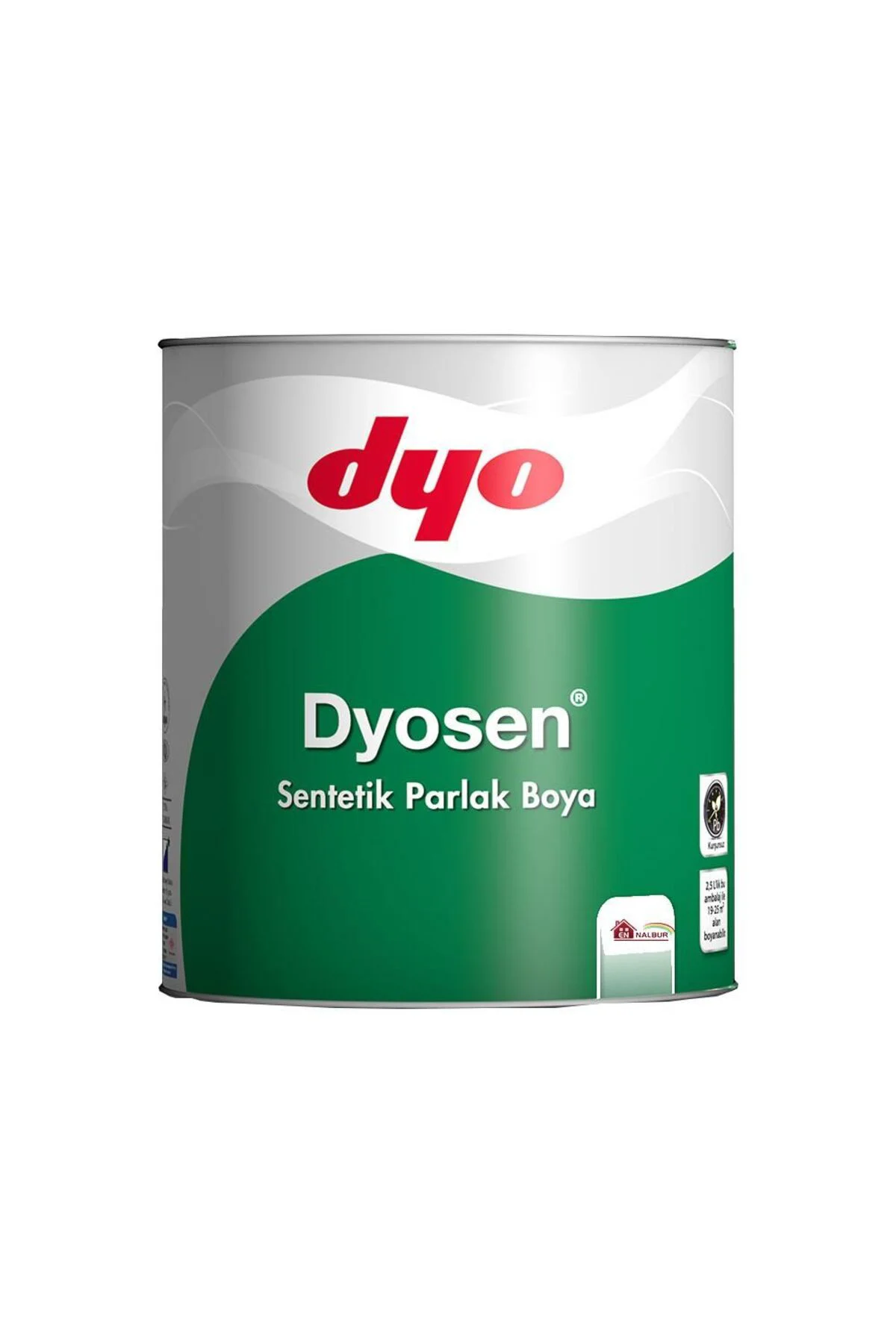 Dyosen Sentetik Parlak Boya 0,75 LT Portakali