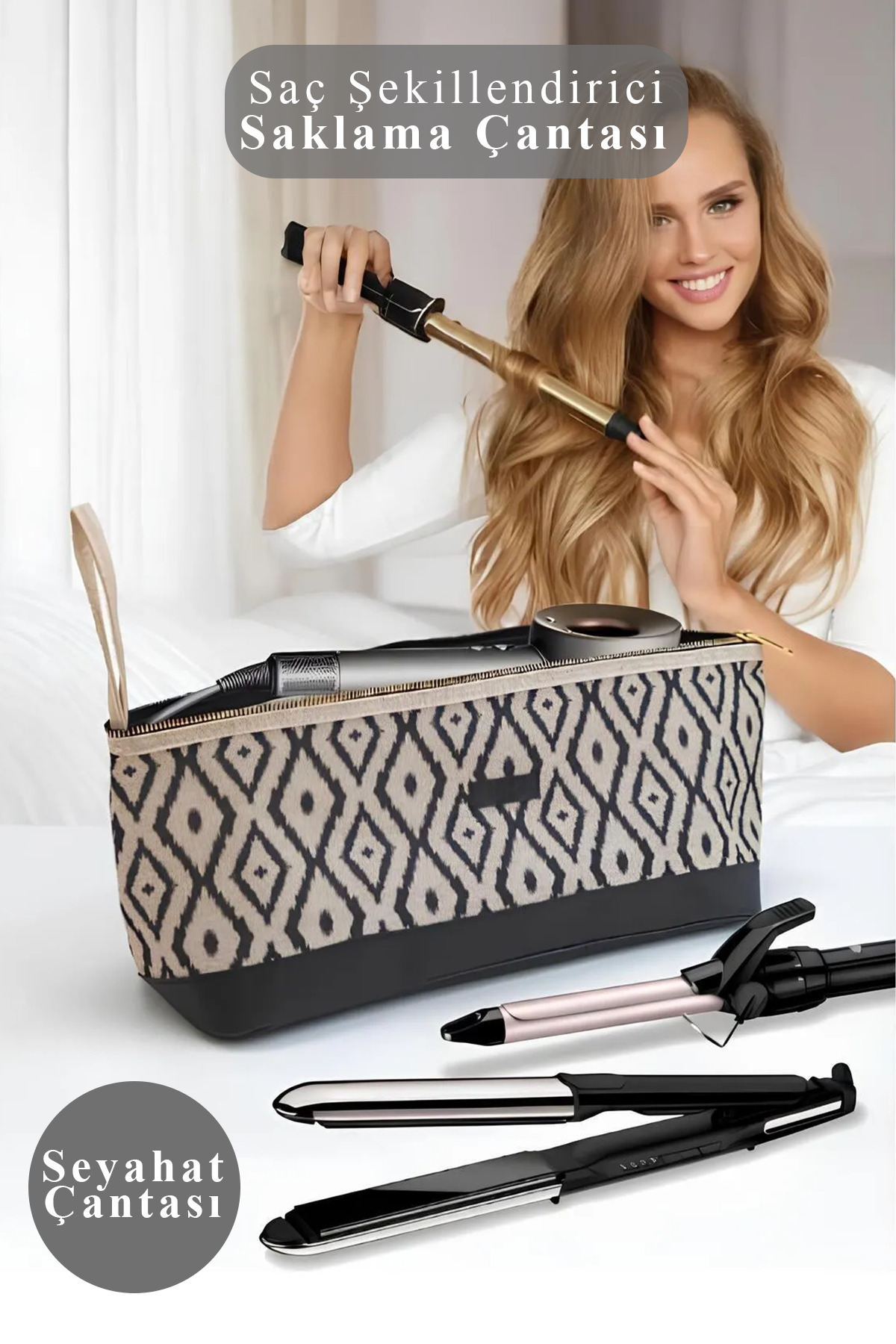 Pazar Kapısı Dyson Airwrap Ve Tüm Saç Şekillendiricileriniz İçin Büyük Boy Çan