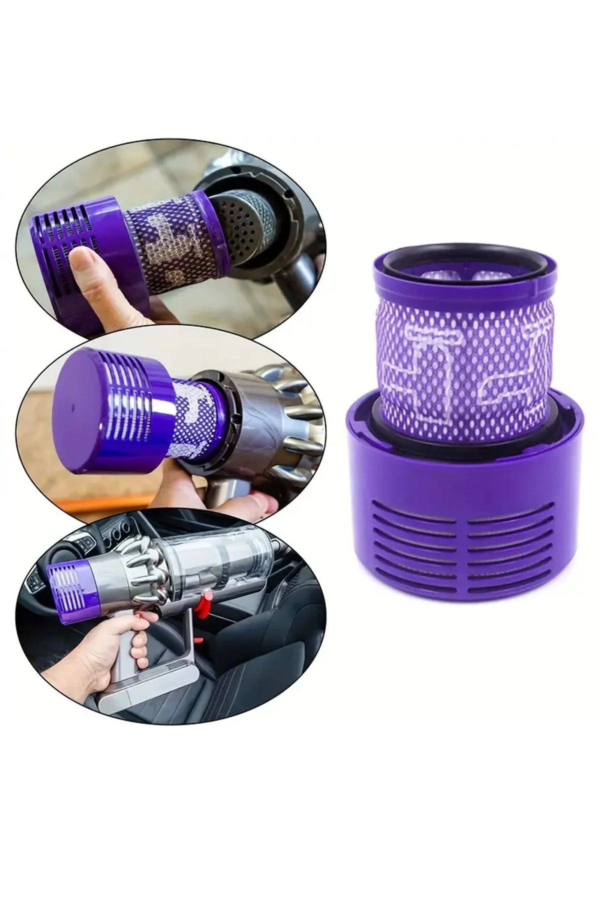 Dyson V10 Uyumlu Hepa Filtre 4 Adet