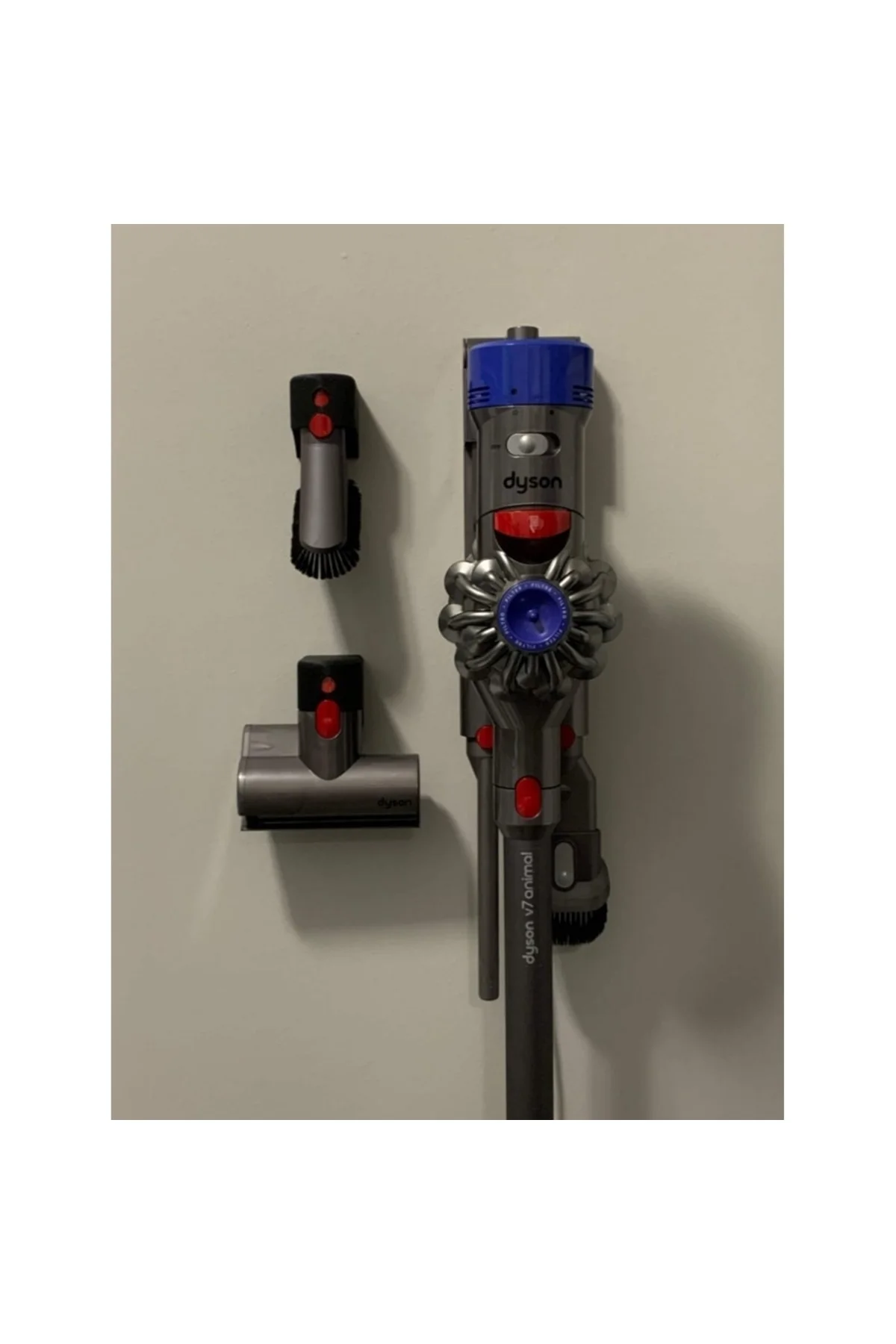 Dyson V6/v8 Süpürge Ucu Aparatları Için Duvar Askısı (2 Adet)