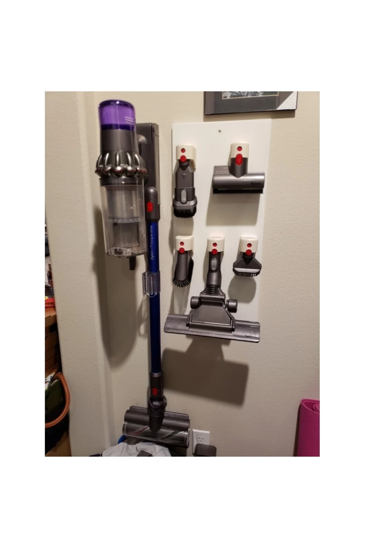 Dyson V6/v8 Süpürge Ucu Aparatları Için Duvar Askısı (2 Adet)