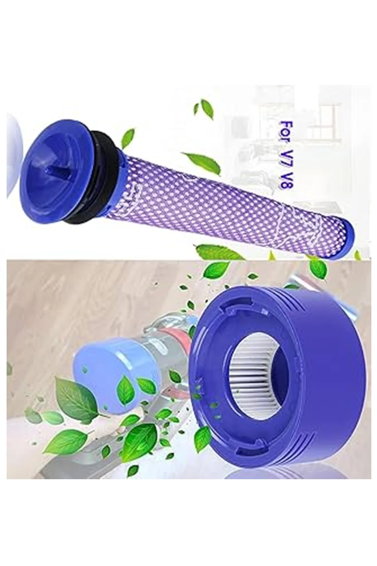 Dyson V7 V8 Cordless Uyumlu Ön Filtre 2 Adet