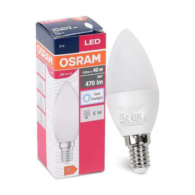 E-14 4.9W Buji LED Ampul - Beyaz Işık, Enerji Tasarruflu Fiyatı, Yorumları ve Özellikleri