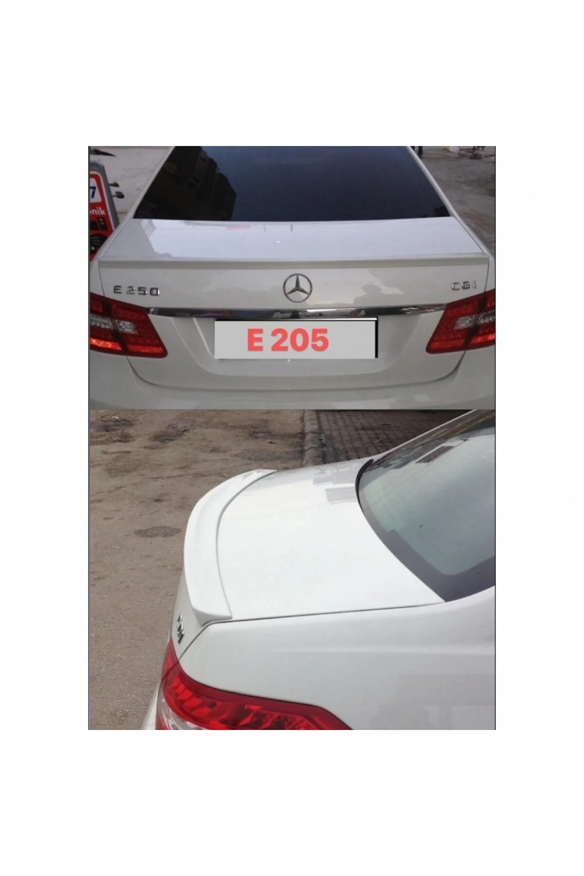 E 205 MODEL BOYALI PLASTİK SPOİLER