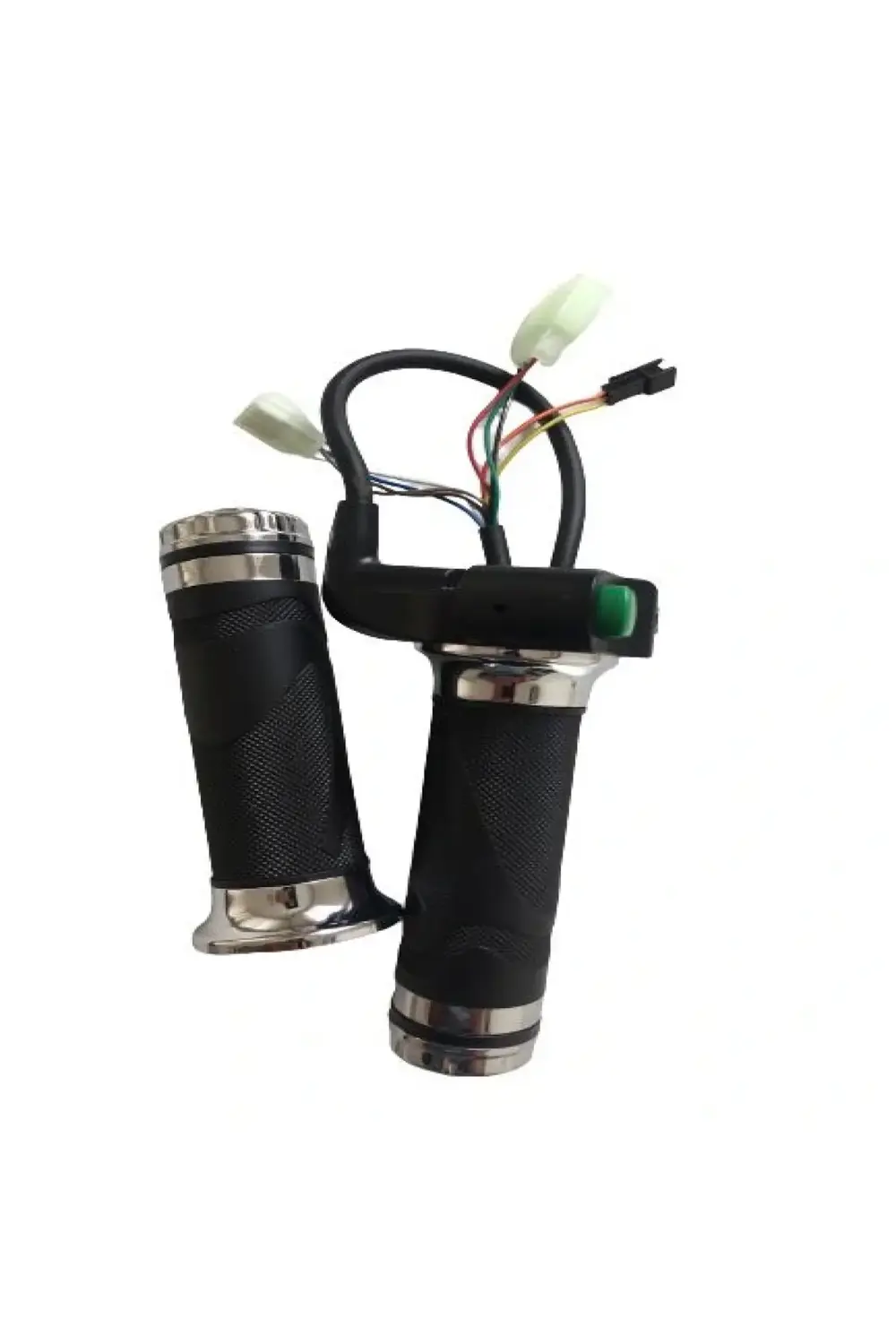 E-bike Vitesli Gaz Kolu 232 Yeşil Düğme 3 Işık