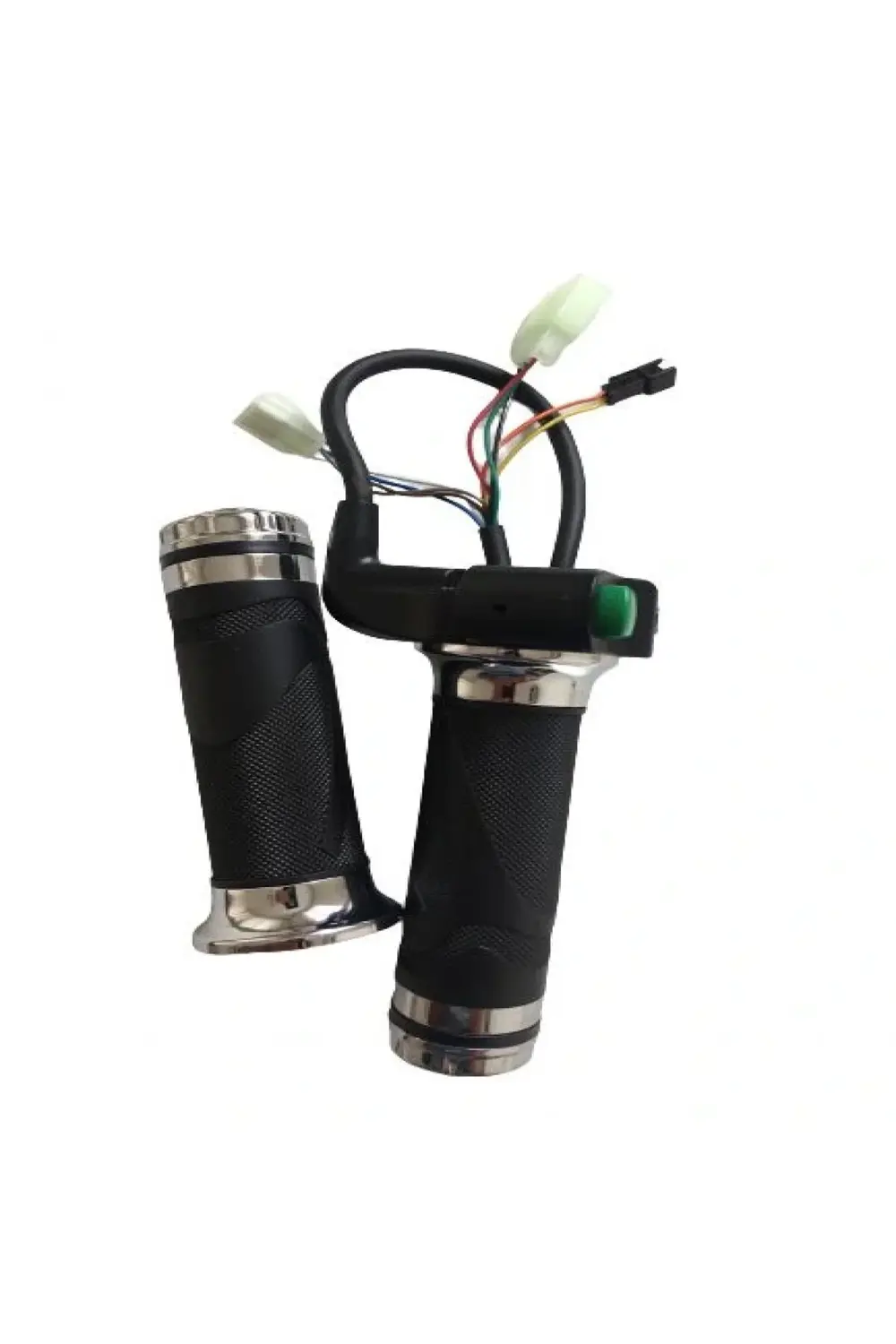 E-bike Vitesli Gaz Kolu 232 Yeşil Düğme 3 Işık