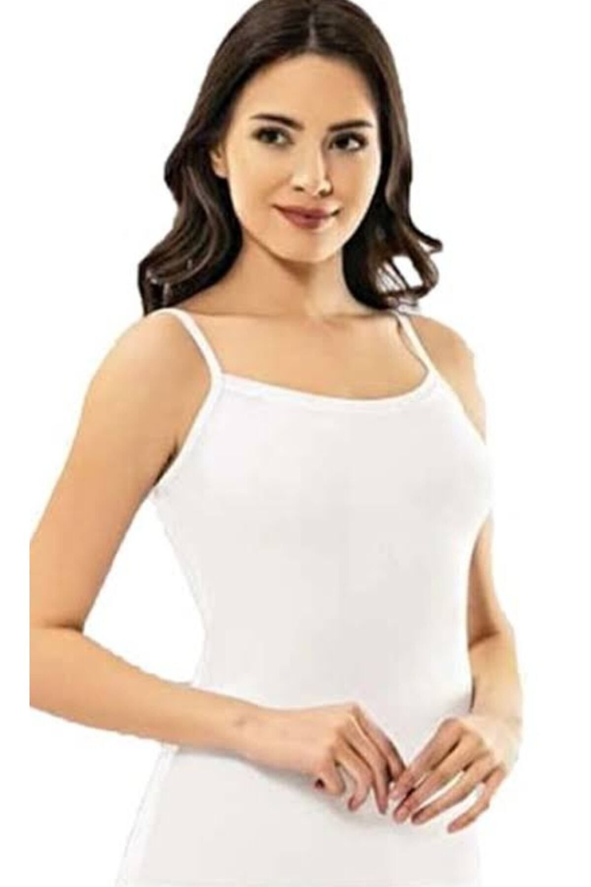 E Kadın Siyah Elastan Likralı Pamuklu Body Siyah L