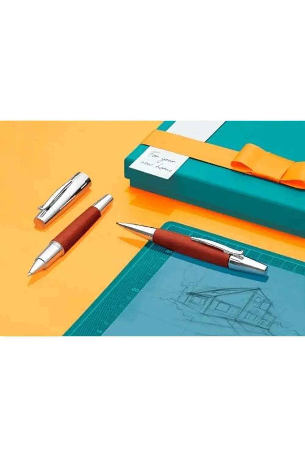 E-Motion Krom/Ahşap Roller, Kahverengi 395519