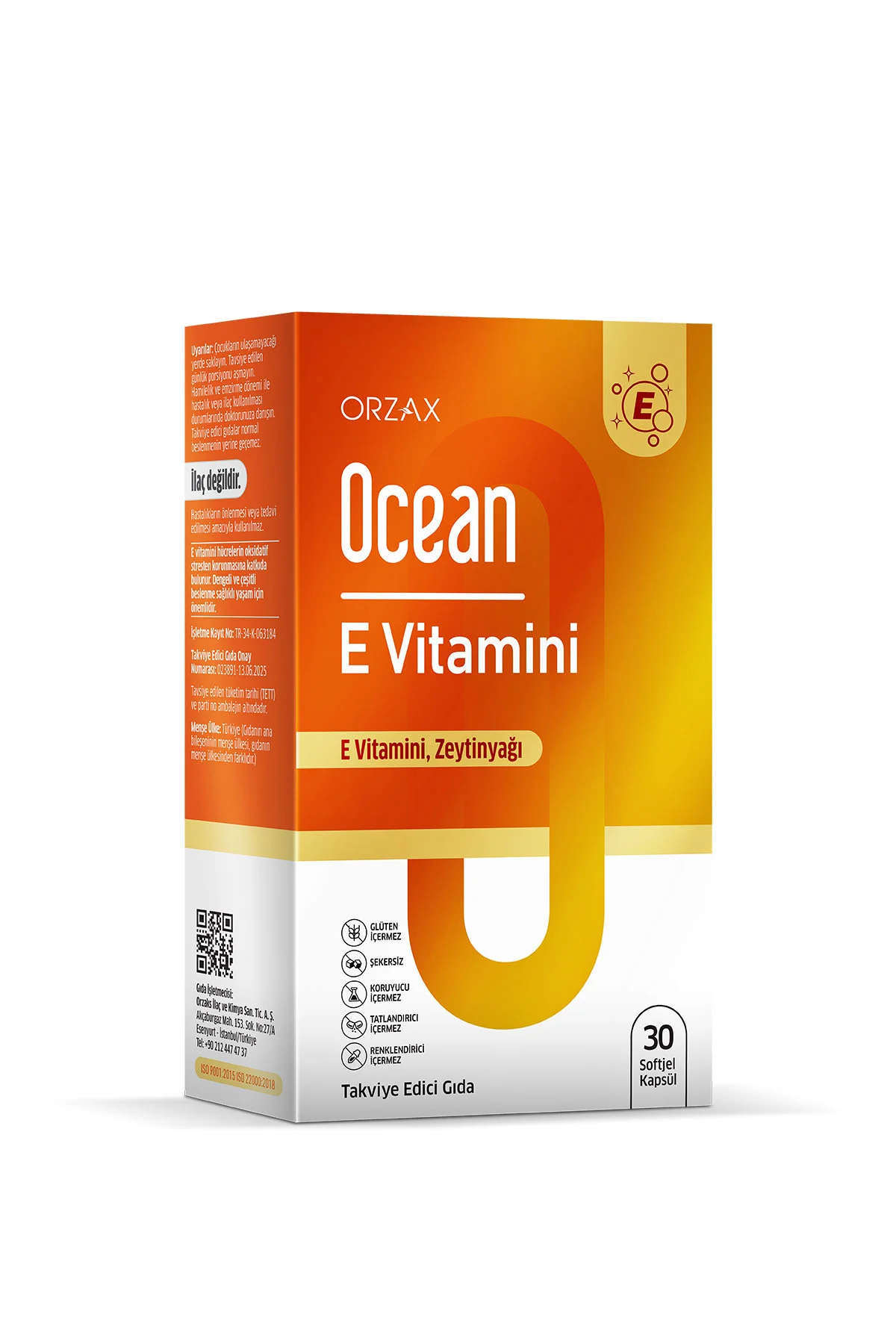 E Vitamini 30 Kapsül