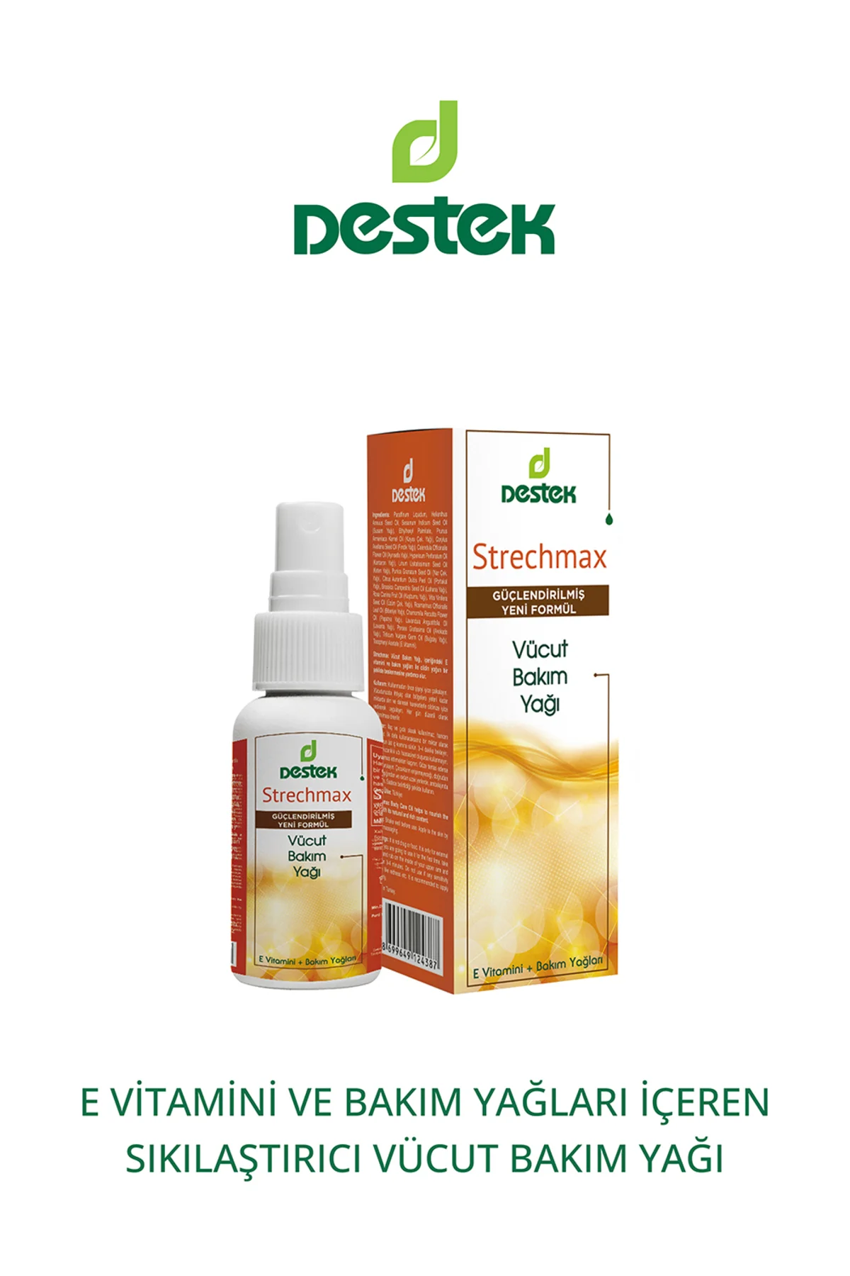 E Vitamini Ve Bakım Yağları Içeren Sıkılaştırıcı Vücut Bakım Yağı 150 ml