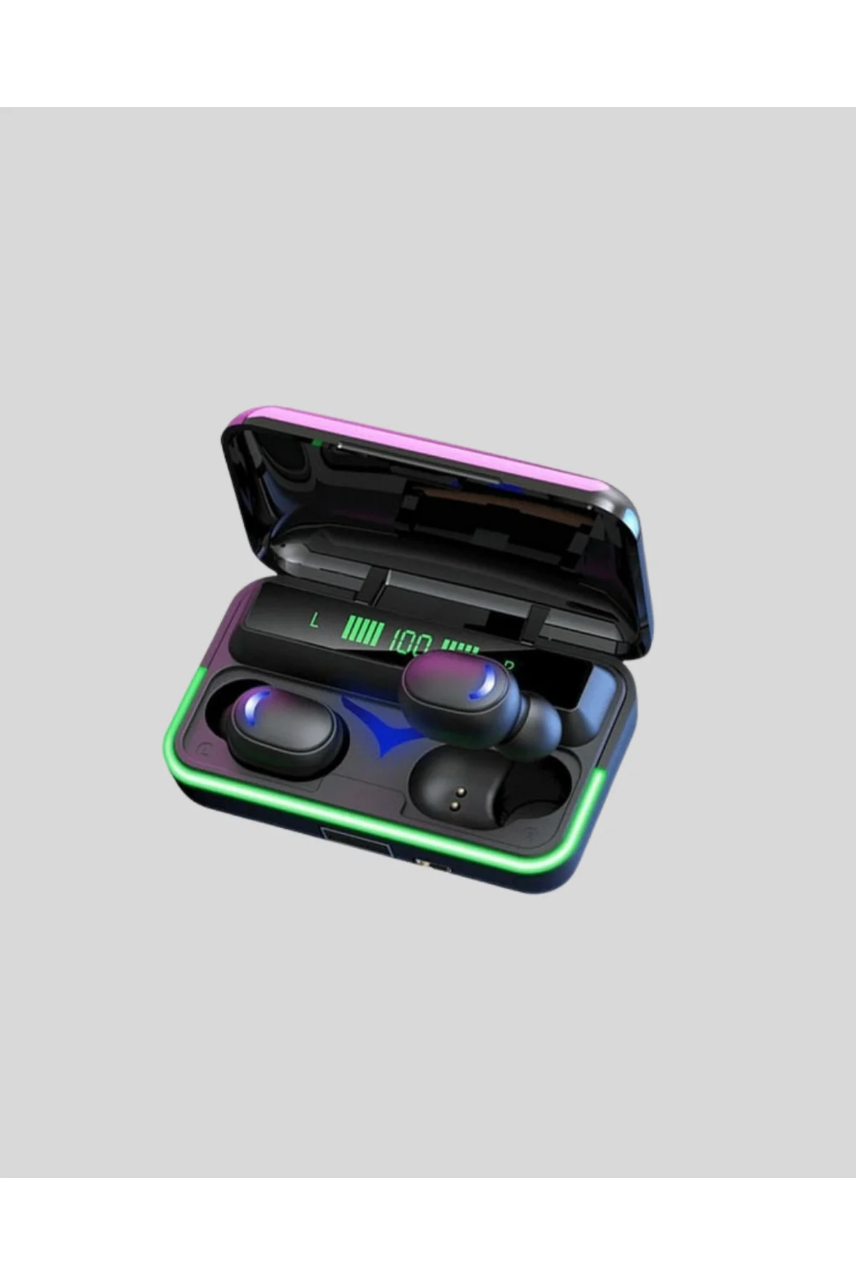 E10 Kablosuz Bluetooth Kulaklık – 3D Ses, Powerbank Şarj Kutusu
