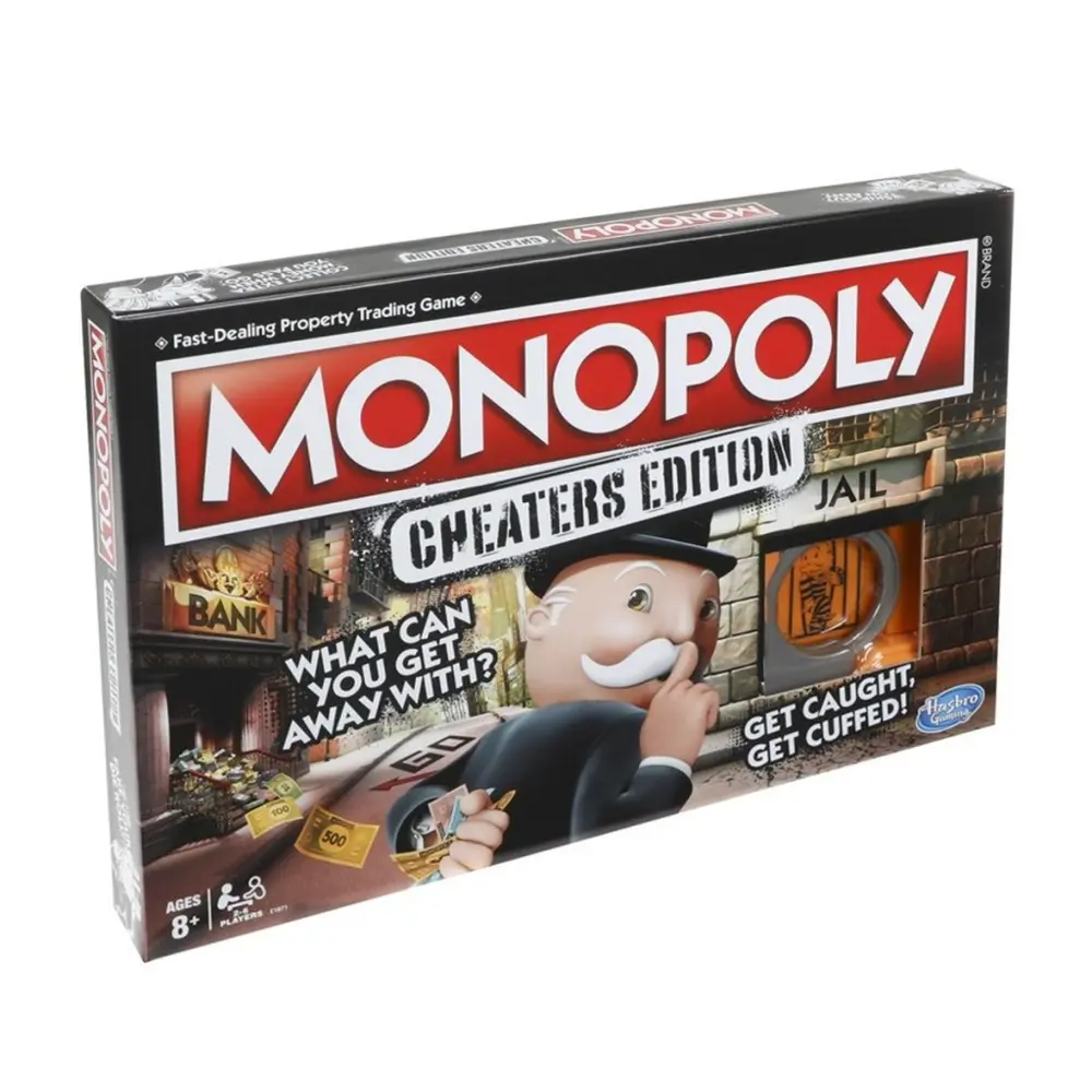 E1871 Monopoly Cheaters Edition +8 yaş