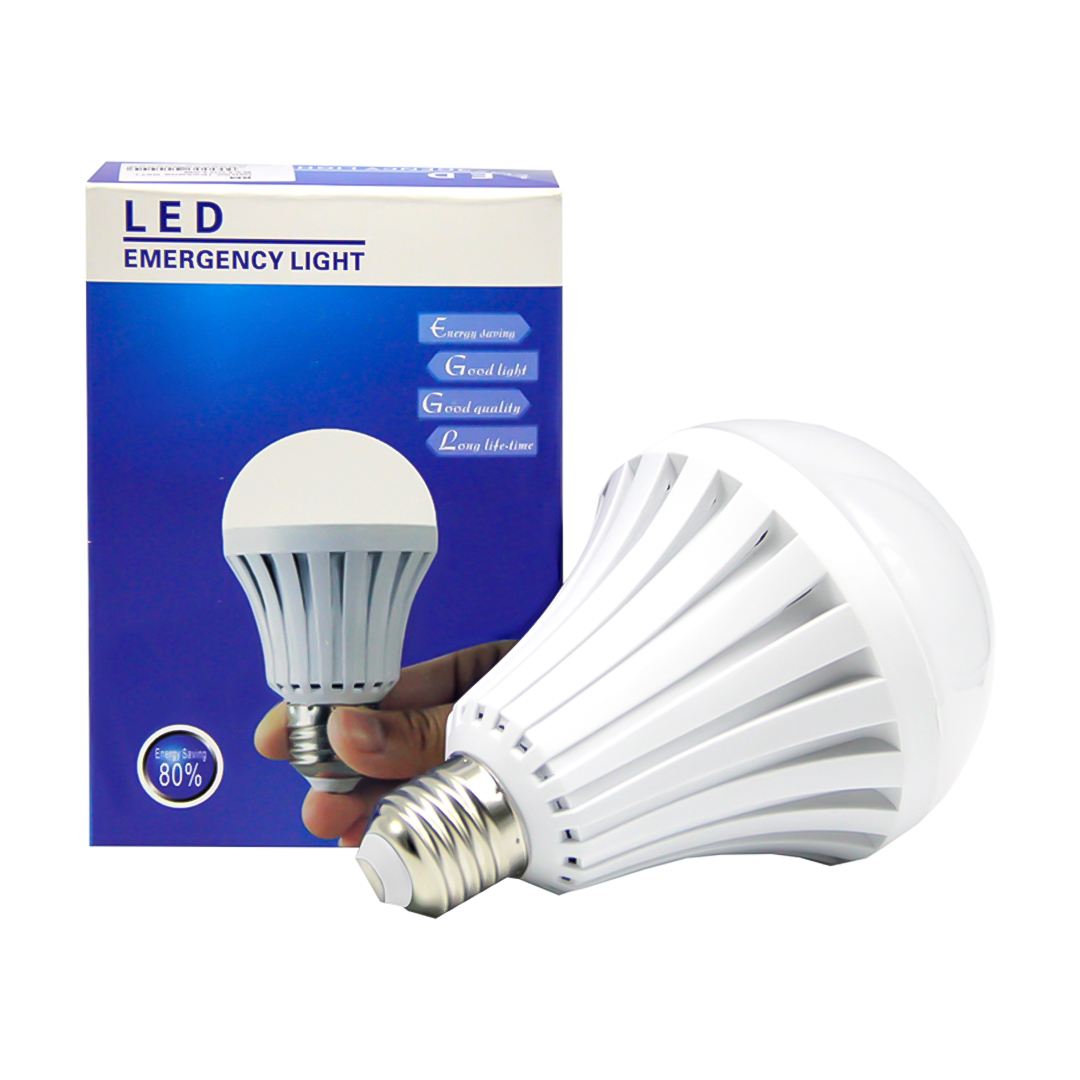 E27-220V 5W 6500K ŞARJLI BEYAZ LED AMPUL (4741)