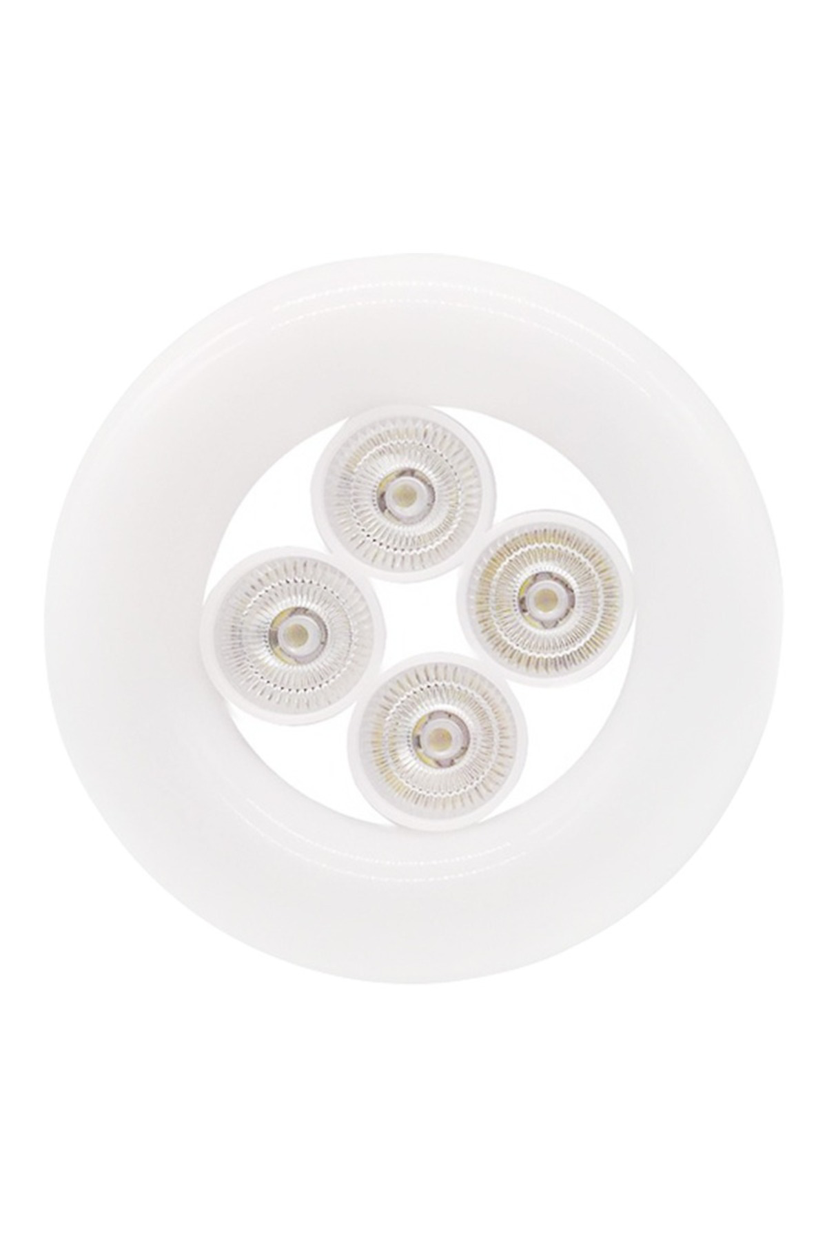 E27 48W Beyaz 4 Kanatlı UFO LED Lamba – Yüksek Işık Gücüyle Aydın