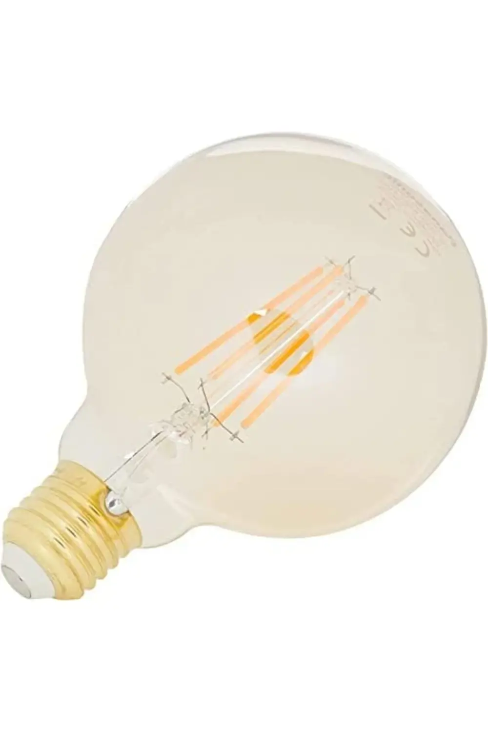 E27 FİL G95 LAMBA, SARI IŞIK 7W 630LM 2000K GOLD 1200752