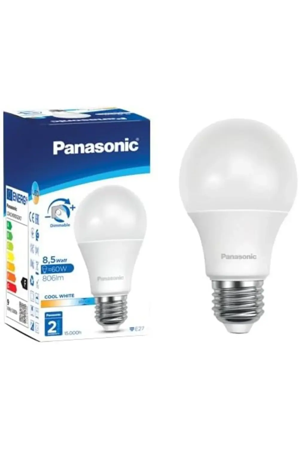 E27 LED Dim Lamba 8.5W 806LM 6500K 1185222