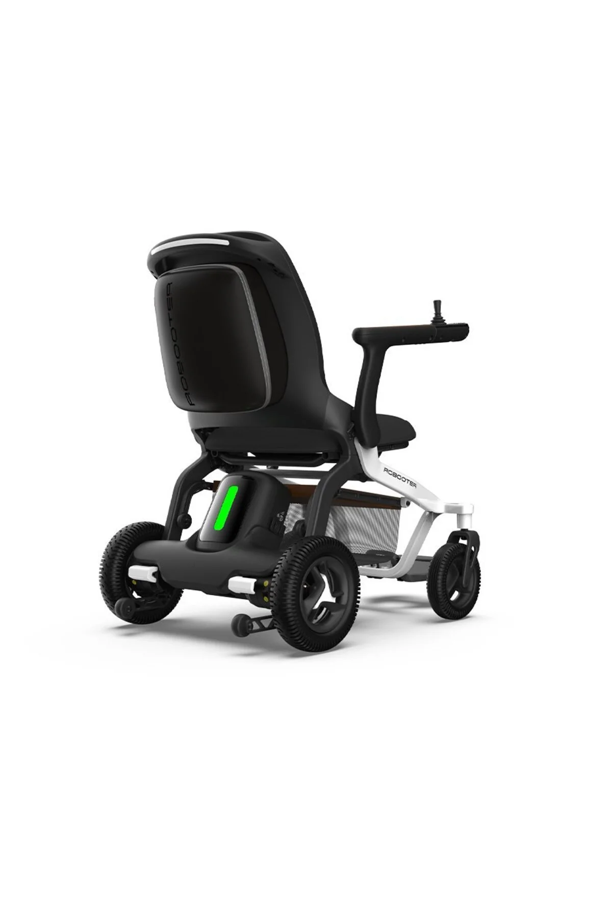 E40-20 Robooter Akülü Tekerlekli Sandalye 150 Kg Katlanır 25 Km 20Ah Lityum 2x250W - Görsel 5