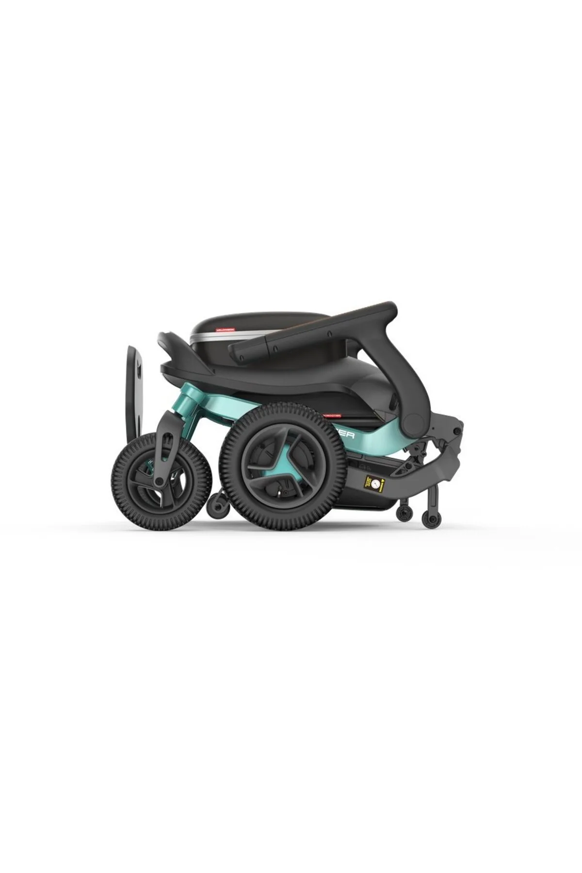 E40-20 Robooter Akülü Tekerlekli Sandalye 150 Kg Katlanır 25 Km 20Ah Lityum 2x250W - Görsel 6
