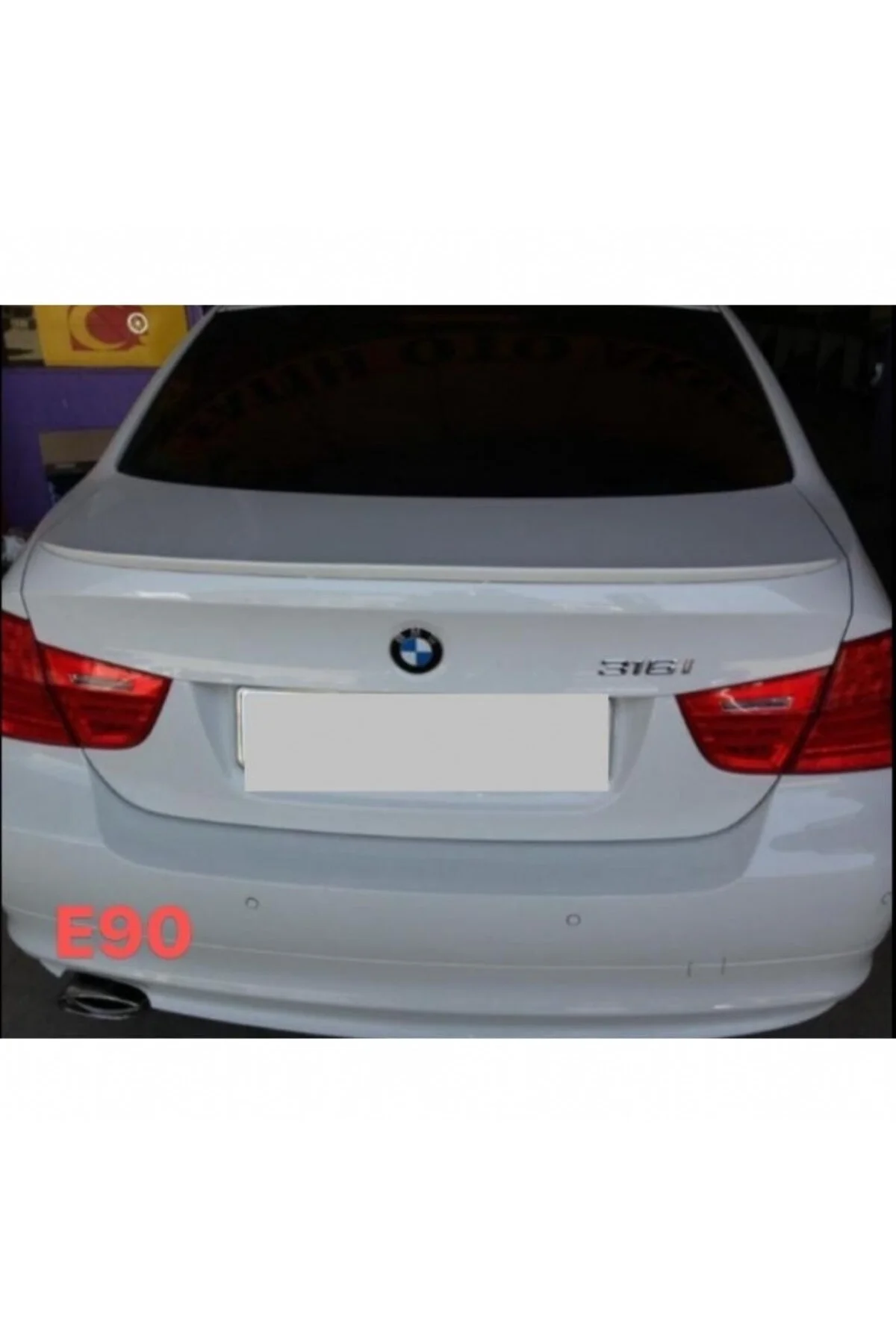 E90 MODEL BOYALI PLASTİK SPOİLER E90 MODEL BOYALI PLASTİK SPOİLER