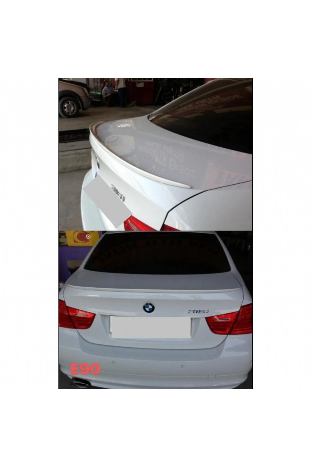 E90 MODEL BOYALI PLASTİK SPOİLER E90 MODEL BOYALI PLASTİK SPOİLER
