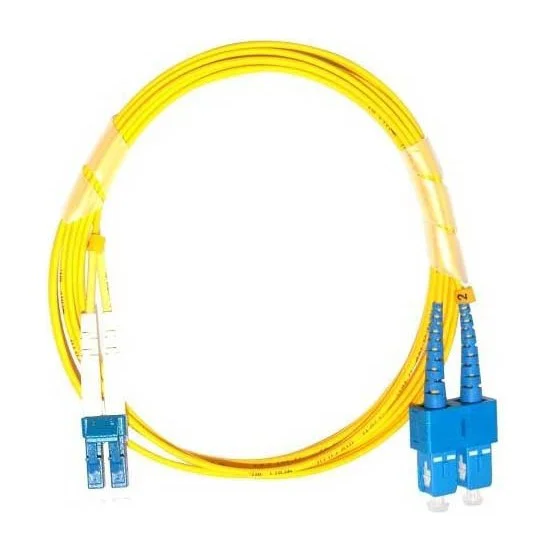 E9DXSCLC2D0020 SC-LC DUPLEX SM 9/125 PATCH CORD 2 MT