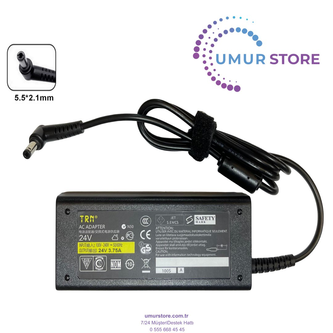 EA10953 5.5x2.1mm Adaptörü