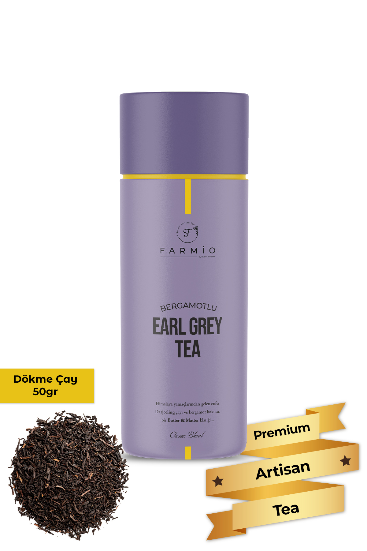 Earl Grey – Darjeeling - Classic Blend – 50gr – Bir Butter & Matt