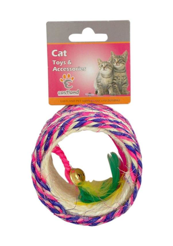 Eastland İpli Kedi Oyuncak Silindir 6 Cm