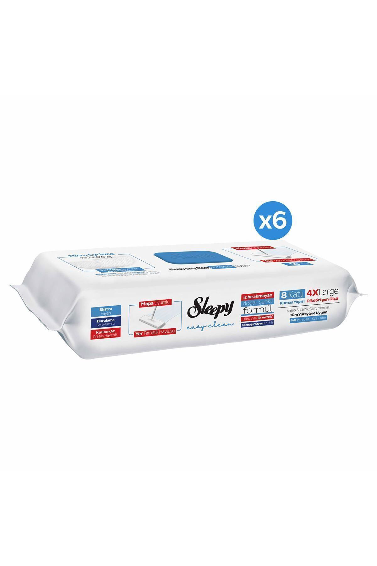 Easy Clean Çamaşır Suyu Katkılı Mopa Uyumlu Yer Temizlik Havlusu 