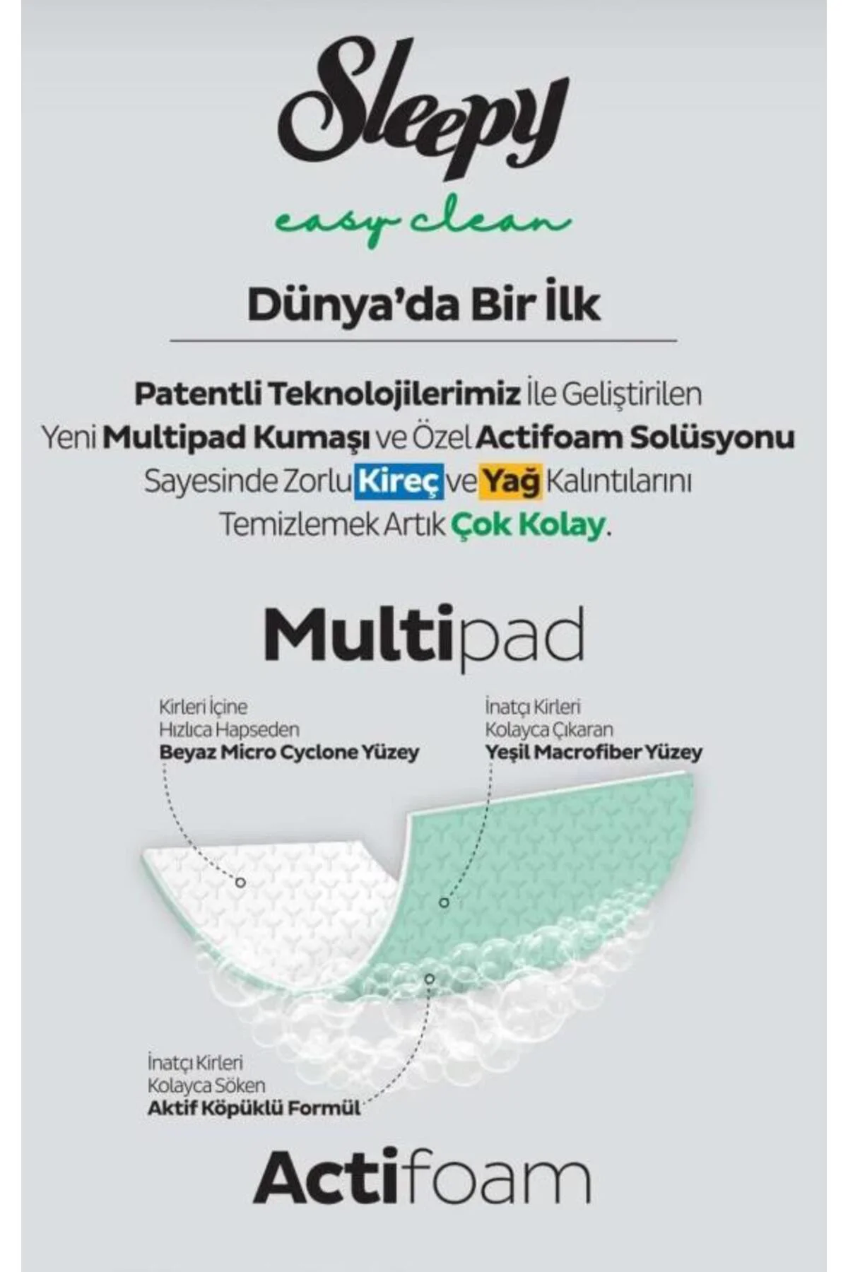 Easy Clean Kireç Sökücü Havlu 30'lu
