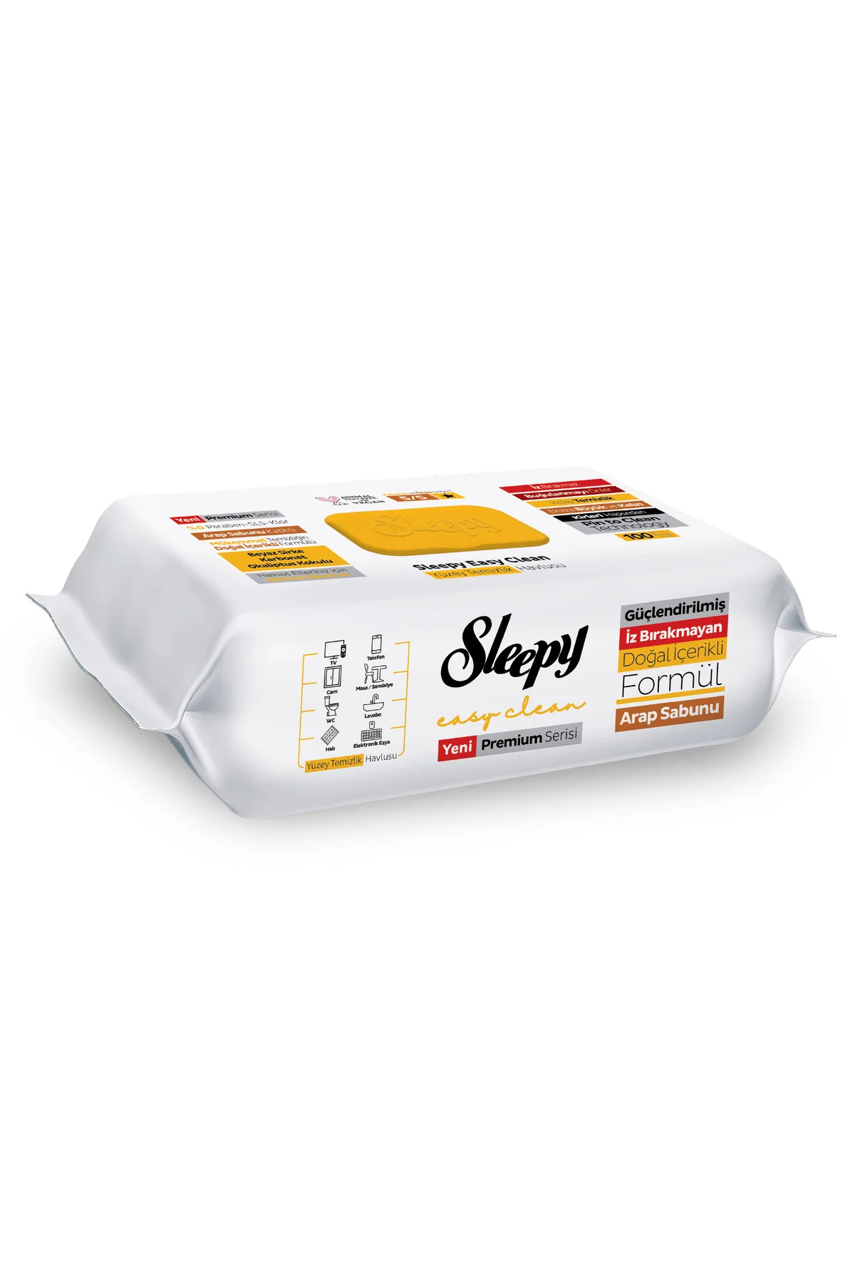 Easy Clean Premium Arap Sabunu Katkılı Yüzey Temizlik Havlusu Mendili 100 Yaprak Fiyatı, Yorumları ve Özellikleri