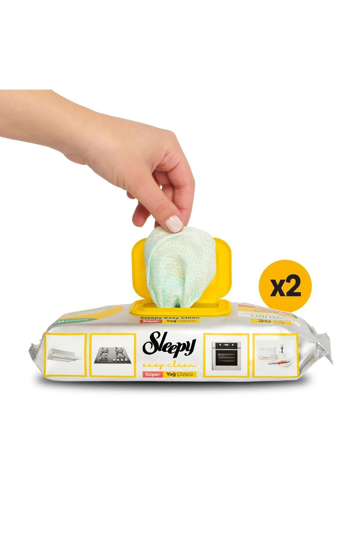 Easy Clean Süper Yağ Çözücü Yüzey Temizlik Havlusu&mendili 2x30 (60 YAPRAK) Fiyatı, Yorumları ve Özellikleri