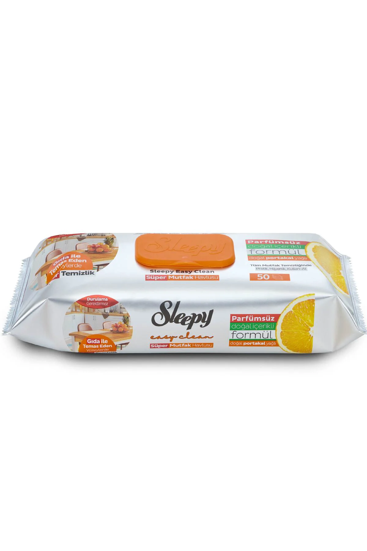 Easy Clean Süper Yüzey Temizlik Mutfak Havlusu&mendili Portakal Y