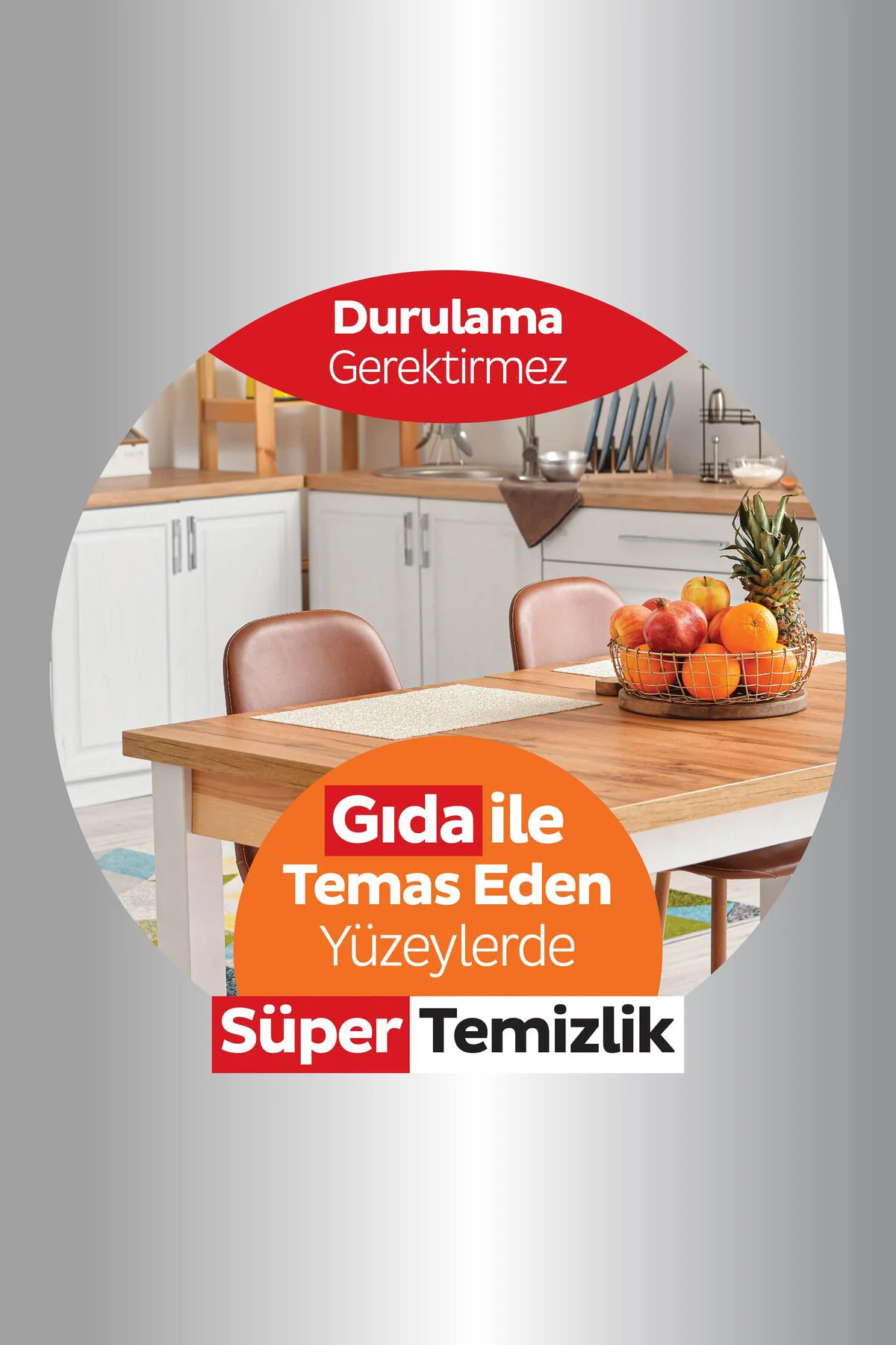 Easy Clean Süper Yüzey Temizlik Mutfak Havlusu&mendili Portakal Y