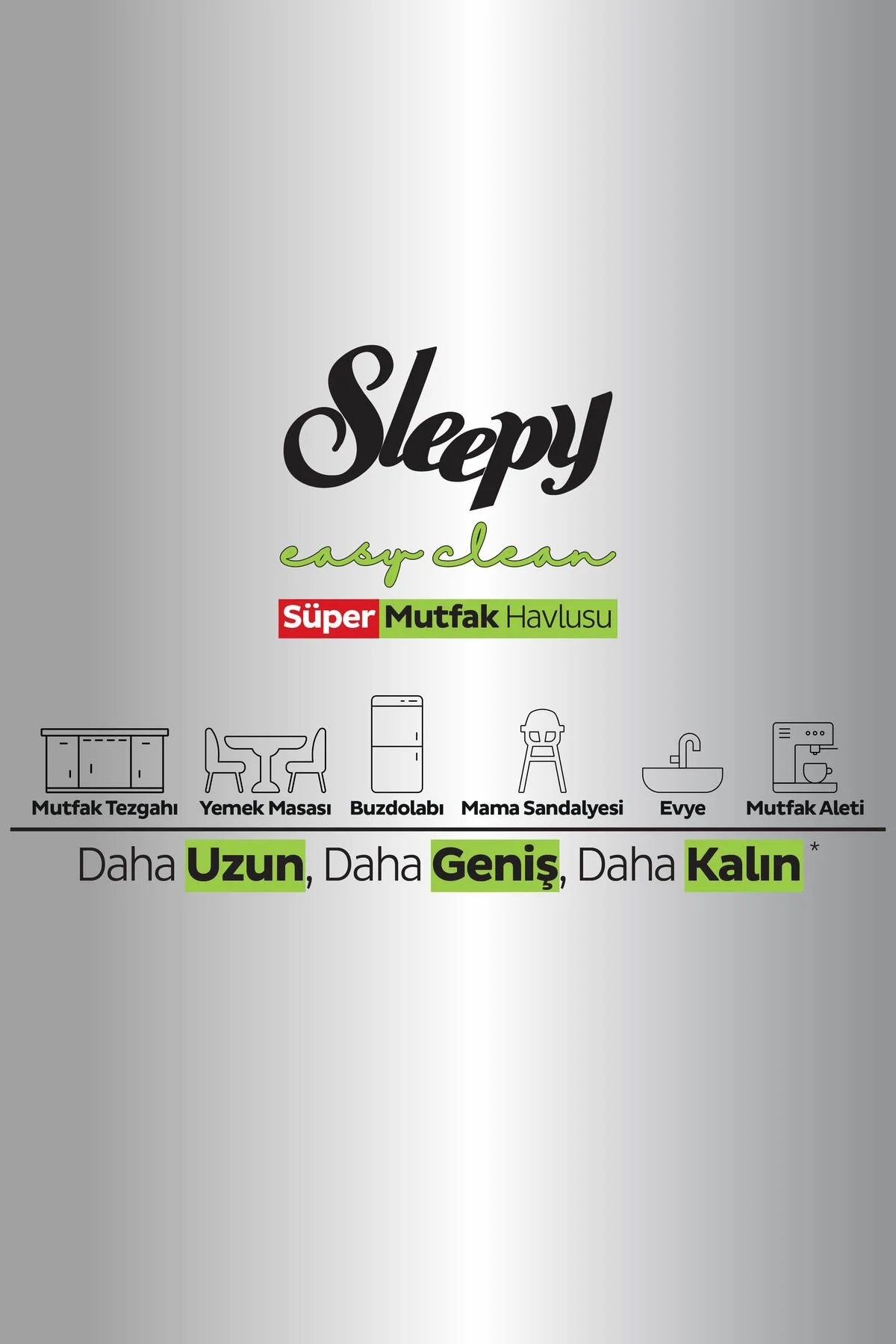 Easy Clean Süper Yüzey Temizlik Mutfak Havlusu&Mendili Bergamot Y