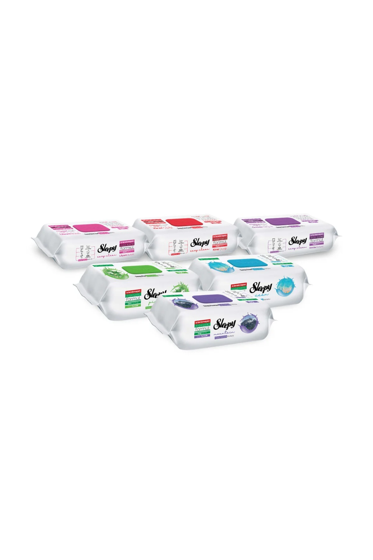 Easy Clean Yüzey Temizlik Havlusu Mendili Doğa & Çiçek Serisi 6X100 Karma Paket Fiyatı, Yorumları ve Özellikleri
