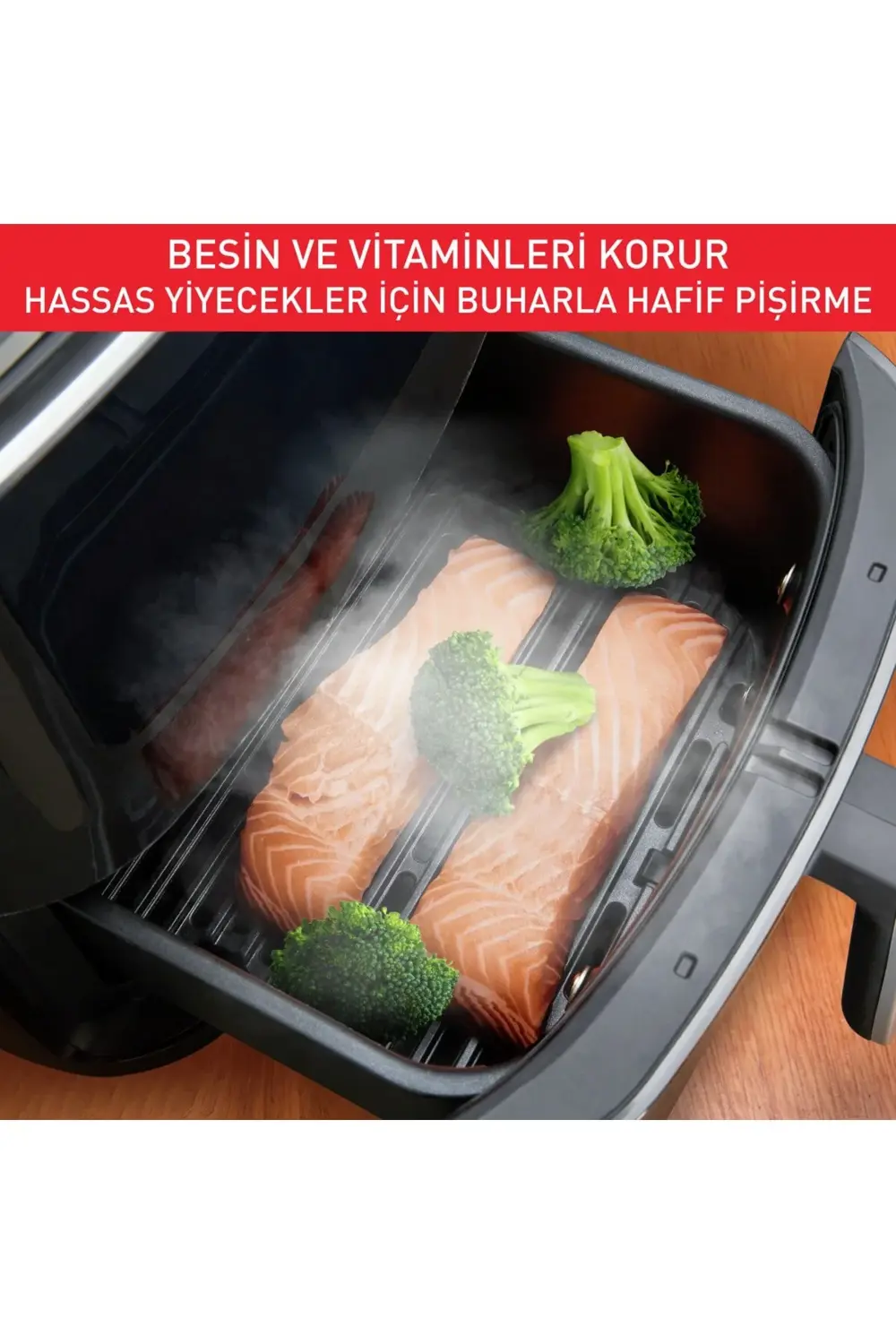 Tefal Easy Fry Grill & Steam 7 Programlı Az Yağlı Fritöz - 6,5 Litre