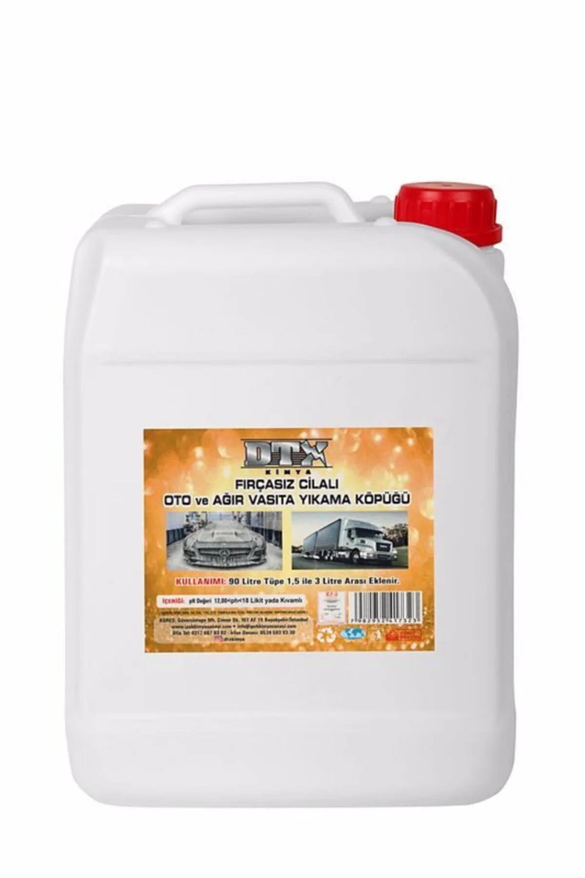 Easy Wash Truck Fırçasız Tır-kamyon Yıkama Köpüğü Şampuanı 22/ 25