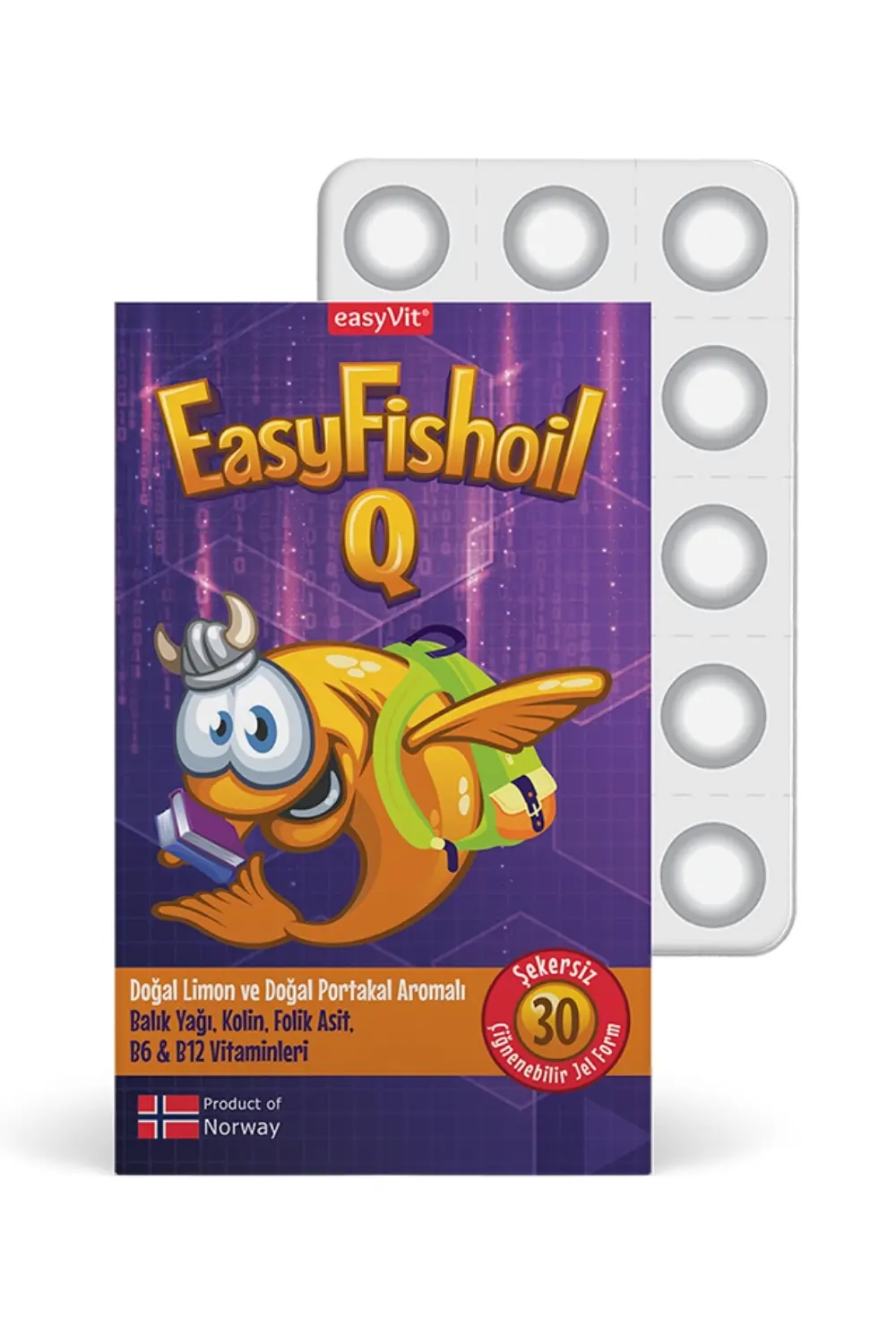 EasyFishoil Q 30 Jel Tablet