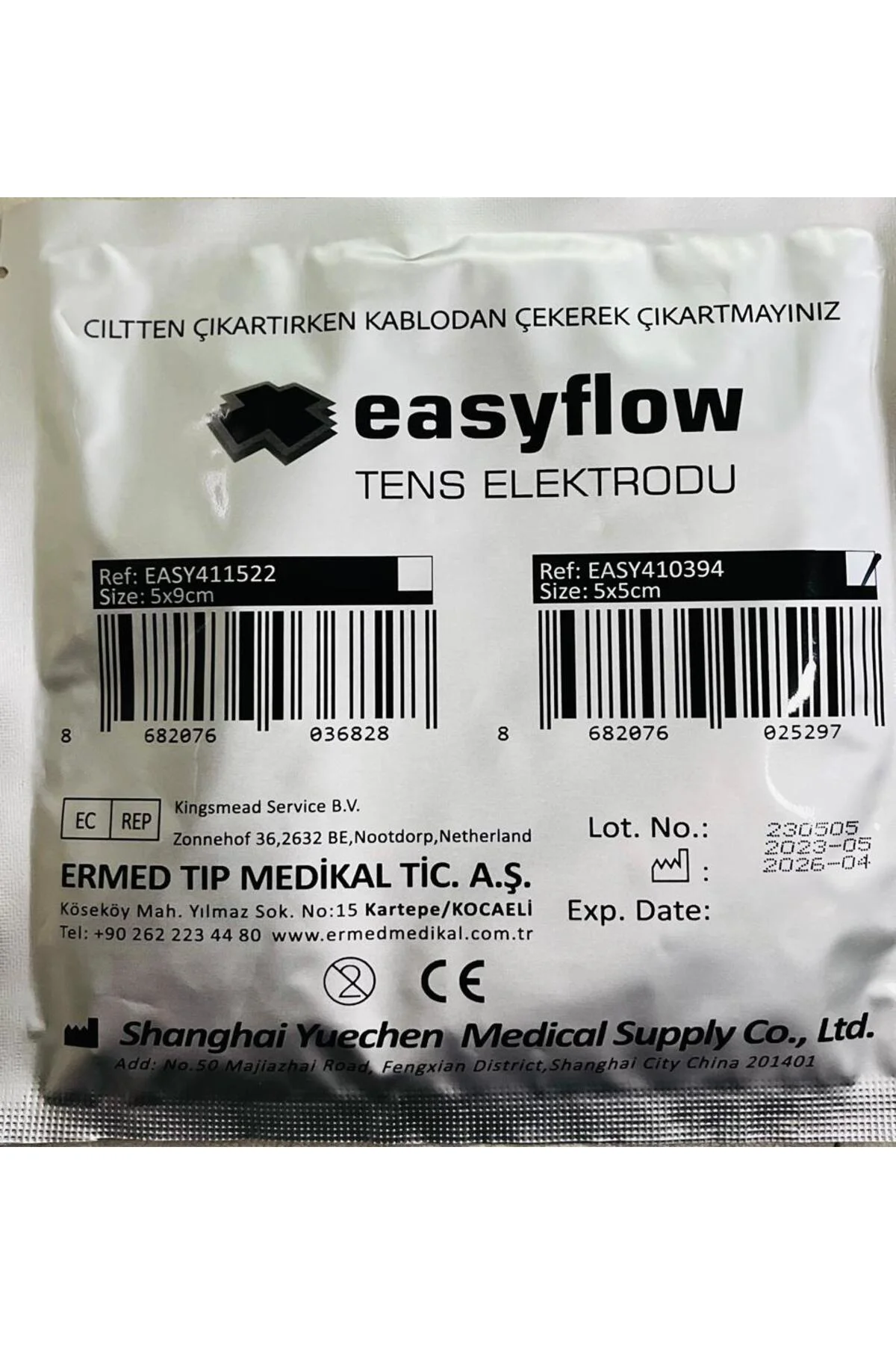 EASYFLOW 4 LÜ TENS ELEKTROTU KALİTELİ BİTMEZ JEL