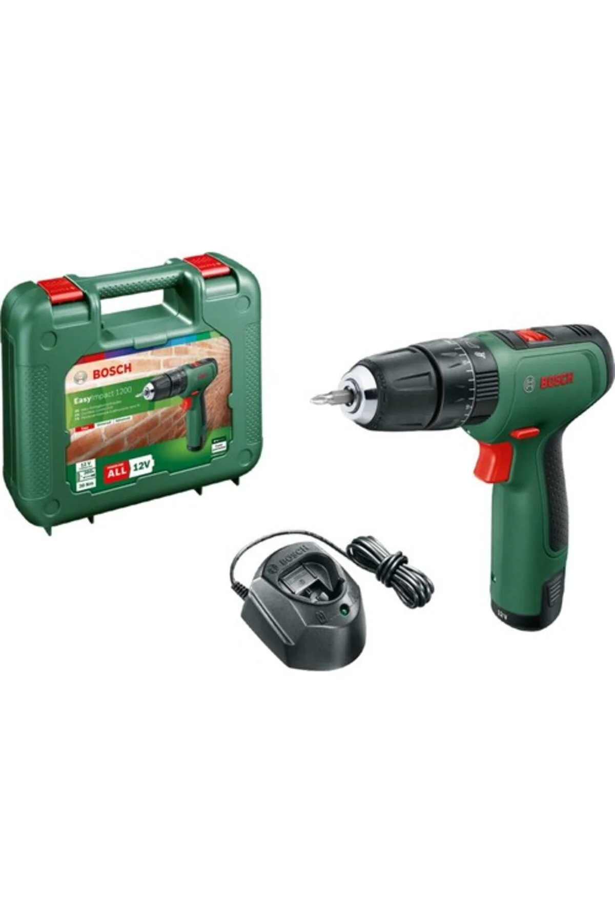 Easyımpact 1200 1,5ah Tek Akü Iki Vitesli Darbeli Delme/vidalama 