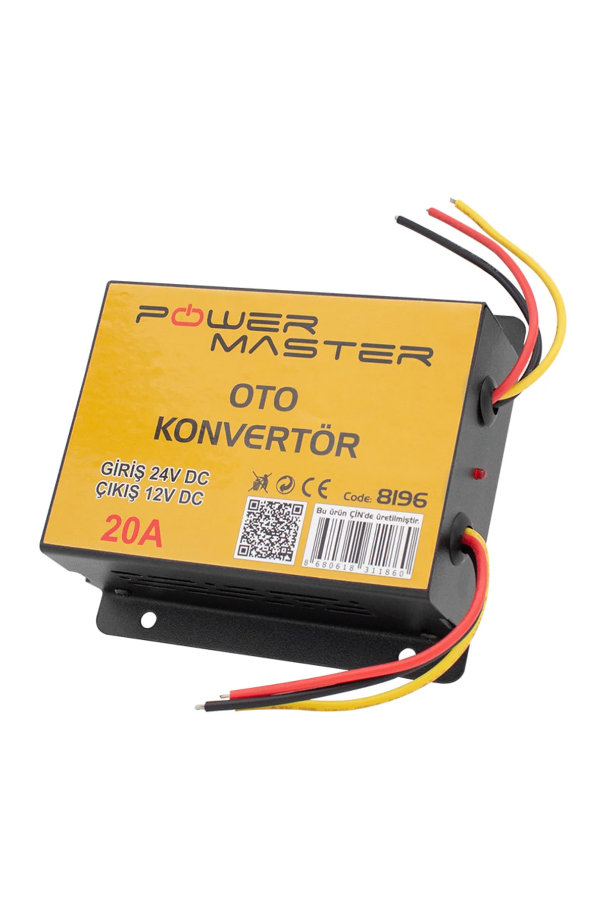 Ebayhrn Pm-8196 24v Dc / 12v Dc 20 Amper Oto Konvertör
