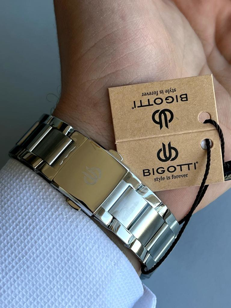 EBG.1.10485.3 Bigotti Çelik Kordon 5 ATM Su Geçirmez 2 Yıl Garant EBG.1.10485.3 Bigotti Çelik Kordon 5 ATM Su Geçirmez 2 Yıl Garant