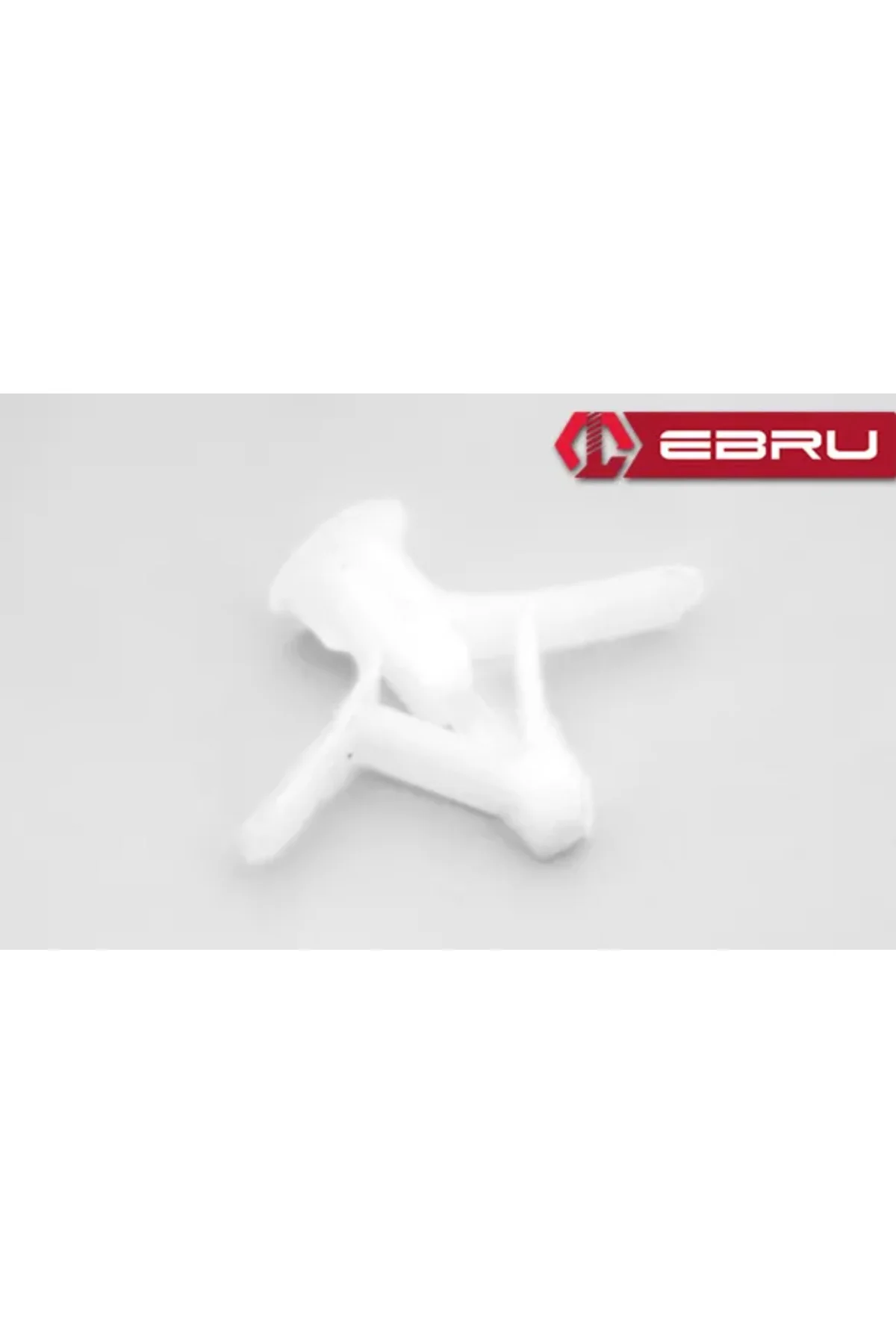 Ebru Plastik Kanatlı Alçıpan Dübeli 3 - 500 Adet