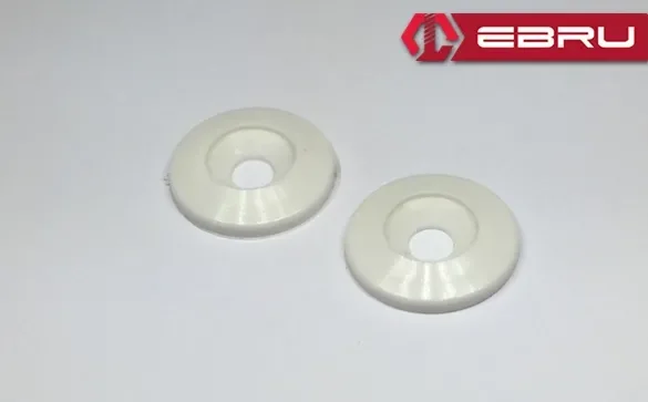 Ebru Plastik Vida Pulu 15mm, Delik: 5 Mm - 1000 Adet