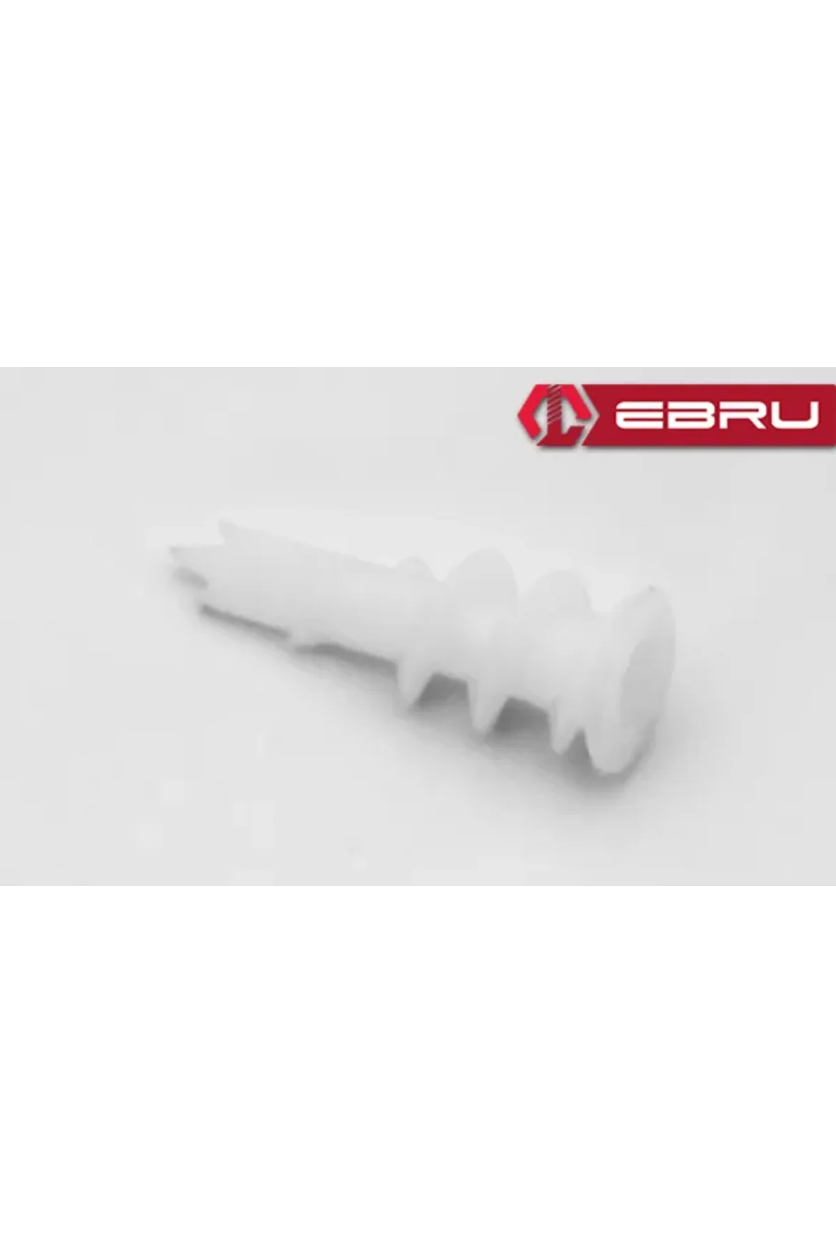 Ebru Vidalı Plastik Turbolet Dübeli - 500 Adet